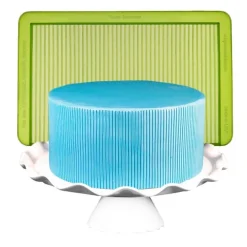Molde silicona para fondant líneas verticales - Marvelous