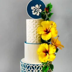 Molde silicona para fondant líneas verticales - Marvelous