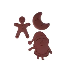 Molde silicona para fondant Navidad - Modecor