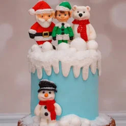 Molde silicona para fondant Papá Noel - Katy Sue Designs