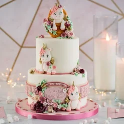 Molde silicona para fondant unicornios - Karen Davies
