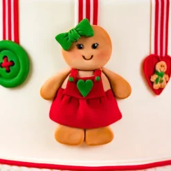 Molde silicona para fondant y galletas muñecos de jengibre - Karen Davies