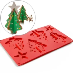 Molde silicona árbol de Navidad 3D encajable - Ibili