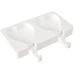 Moldes para 4 helados corazón (2) - Silikomart