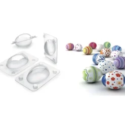 Moldes para huevos de chocolate (3) - Ibili