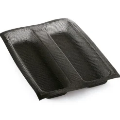 Moldes silicona microperforados 2 cavidades Plum cakes 27 x 7 cm AirPlus (2) - Silikomart