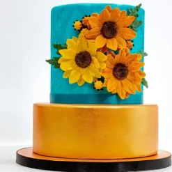 Moldes silicona para fondant girasoles y margaritas (2) - Katy Sue Designs