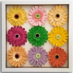 Moldes silicona para fondant girasoles y margaritas (2) - Katy Sue Designs