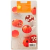 Molde 3 vasitos calabazas de chocolate para candy melts - Wilton