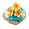 Molde y cortador para fondant flor Frangipani - Silikomart
