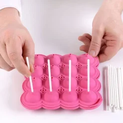 Molde y palitos para 16 cake pops Wonder Pops - Silikomart