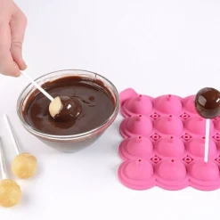 Molde y palitos para 16 cake pops Wonder Pops - Silikomart