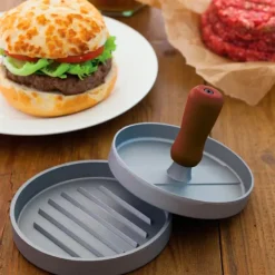 Molde y prensador hamburguesa Home Made 11,5 cm - Kitchen Craft