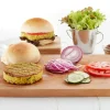 Molde y prensador Veggie Burger verde - Silicona - Lékué