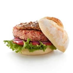 Molde y prensador Veggie Burger verde - Silicona - Lékué