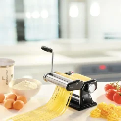 Máquina de pasta manual - Acero inoxidable - Gefu + REGALO servidor