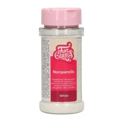 Nonpareils blancos 80 gr - Funcakes