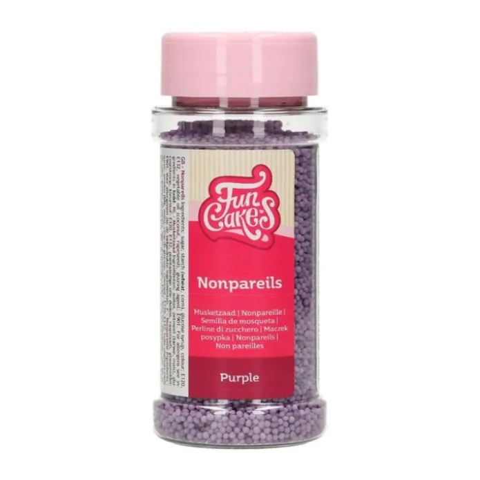Nonpareils lila 80 g - Funcakes