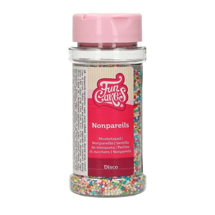 Nonpareils multicolor 80 gr - Funcakes