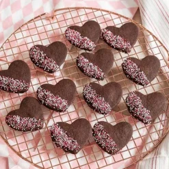 Nonpareils rojo, rosa y blanco 80 g - Funcakes