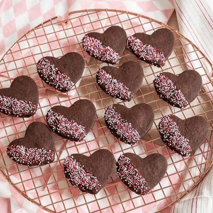Nonpareils rojo, rosa y blanco 80 g - Funcakes