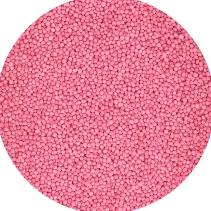 Nonpareils rosa oscuro 80 g - Funcakes