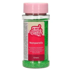 Nonpareils verdes 80 gr - Funcakes