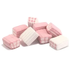 Nubes de azúcar ladrillos rosas y blancos (125 uds) - Sin gluten - Fini