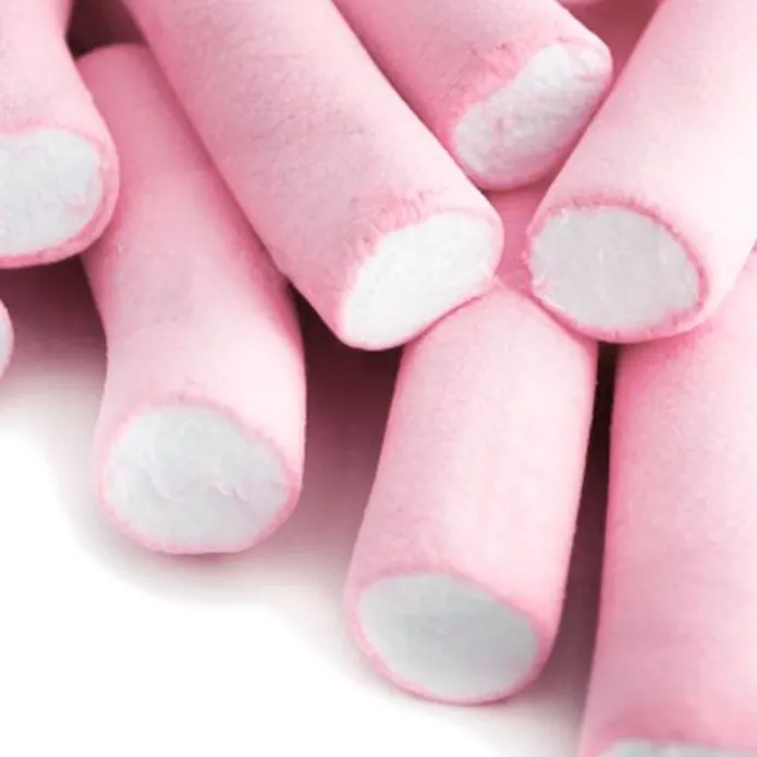 Nubes de azúcar lisas rosas y blancas (125 uds) - Sin gluten - Fini
