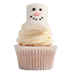 Nubes de azúcar muñecos de nieve Navidad 12 uds (102 g) - PME