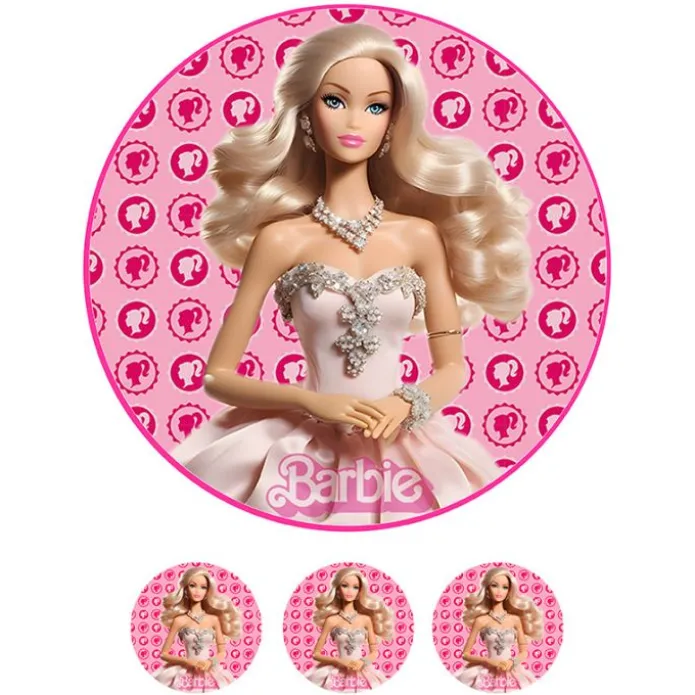 Oblea Barbie 20 cm - María Lunarillos