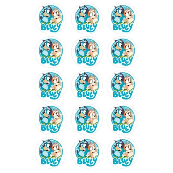 Oblea Bluey 5 cm (15) - María Lunarillos