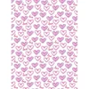 Oblea Corazones Love (A4) - María Lunarillos