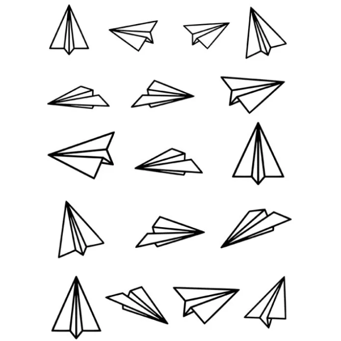 Oblea de Aviones (A4) - María Lunarillos