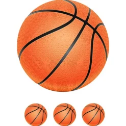 Oblea de Balón de baloncesto - 20 cm - María Lunarillos