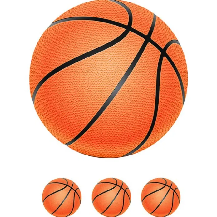 Oblea de Balón de baloncesto - 20 cm - María Lunarillos