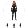 Oblea de Black Widow (Marvel) - 20 cm - María Lunarillos