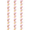 Oblea de Daisy - 5 cm (15) - María Lunarillos