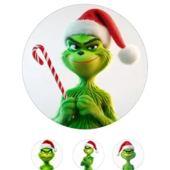 Oblea de El Grinch - 20 cm - María Lunarillos
