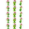 Oblea de El Grinch - 5 cm (15) - María Lunarillos
