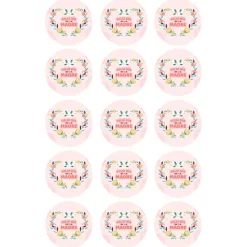 Oblea de Feliz Día de la Madre 2 - 5 cm (15) - María Lunarillos