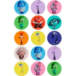 Oblea de Inside Out 2 (Del revés) - 5 cm (15) - María Lunarillos