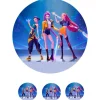 Oblea de Las guerreras K-POP - 2 - 20 cm - María Lunarillos