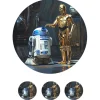 Oblea de los robots R2-D2 y C-3PO- 20 cm - María Lunarillos