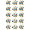 Oblea de Mickey Mouse, Goofy y Pato Donald - 5 cm (15) - María Lunarillos