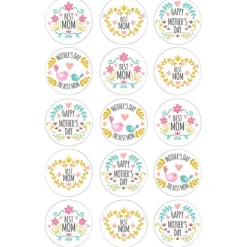 Oblea de Mix Mother´s Day - 5 cm (15) - María Lunarillos