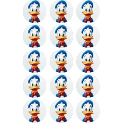 Oblea de Pato Donald - 5 cm (15) - María Lunarillos