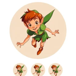 Oblea de Peter Pan - 20 cm - María Lunarillos