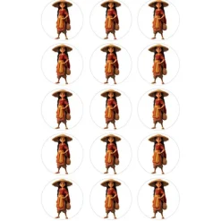 Oblea de Raya - 5 cm (15) - María Lunarillos
