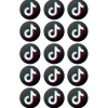 Oblea de TikTok - 5 cm (15) - María Lunarillos